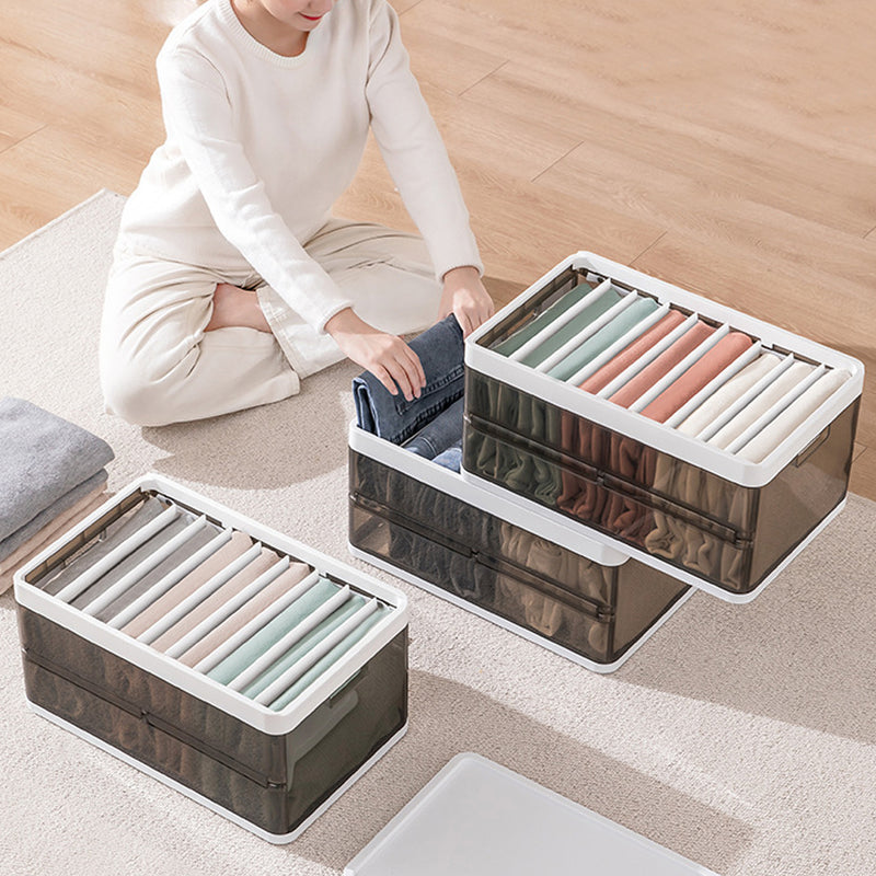 Lifeideas Transparent Wardrobe Organiser Box