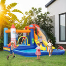 AIYAPLAY 5 in 1 Bouncy Castle for Children with 550W Blower, Water Slide