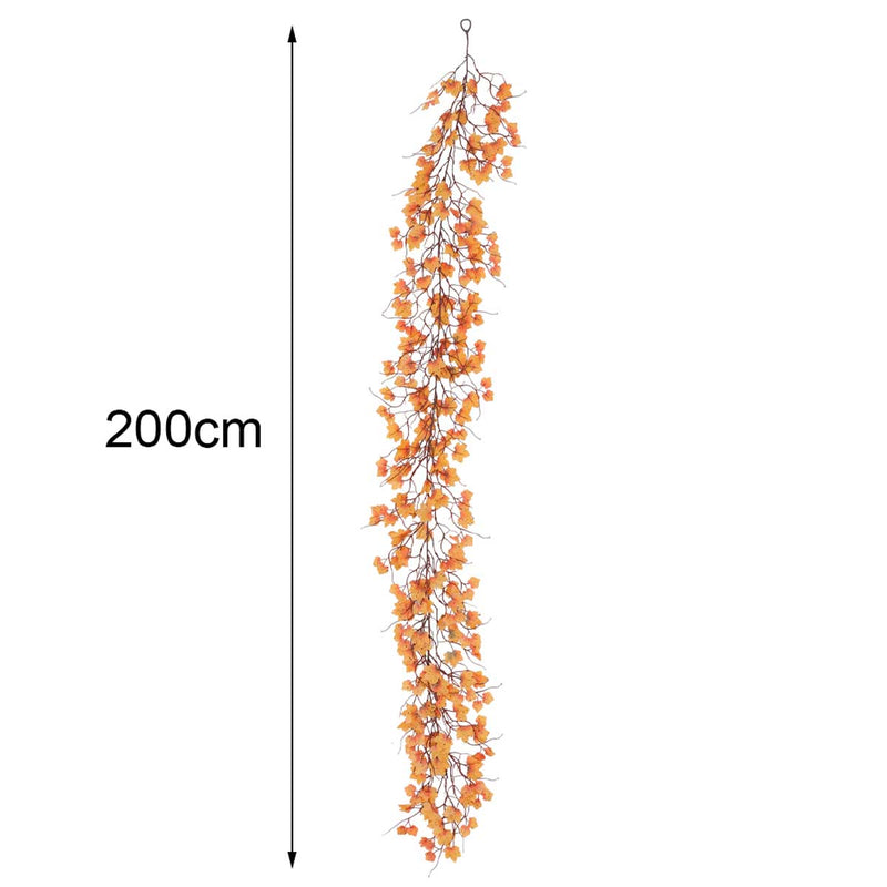 Autumn Artificial Maple Leaf Garland Home Decoration