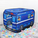 Kidkid Police Truck Foldable Tent Pop Up Kids Playhouse
