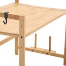 Livingandhome Free Standing Kitchen Organizer Storage Shelf Spice Jars Rack