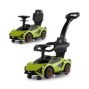 3-in-1 Ride On Push Car with Removable Guardrails and Handle