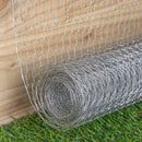 5m x 60cm x 13mm Galvanised Steel Chicken Garden Wire Net Fencing
