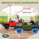 AIYAPLAY Kids Ride On Car, 12V Battery-Powered Electric Car with Remote