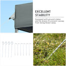 3m X 3m Pop Up Canopy Tent Commercial Instant Shelter-Grey
