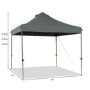 3m X 3m Pop Up Canopy Tent Commercial Instant Shelter-Grey