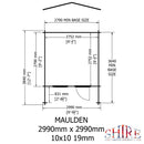 Maulden Log Cabin With Veranda