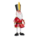 44cm Hand Painted Metal Christmas Captain Santa Decoration