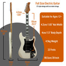 3rd Avenue Stateside Electric Guitar Pack - Atlantic White