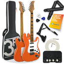 3rd Avenue Stateside Electric Guitar Pack - Canyon Orange