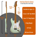 3rd Avenue Stateside Electric Guitar Pack - Liberty Green