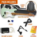 3rd Avenue Stateside Electric Guitar Pack - Liberty Green