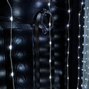 2.1m 300 LED Indoor Outdoor Party Curtain Christmas Lights in Cool White