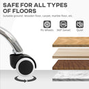 HOMCOM Office Chair, Swivel Desk Chair w/ Adjustable Height,