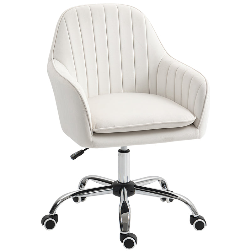 HOMCOM Office Chair, Swivel Desk Chair w/ Adjustable Height,