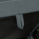 HOMCOM Convertible Modular Sectional Sofa w/ Storage Wood Frame