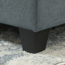 HOMCOM Convertible Modular Sectional Sofa w/ Storage Wood Frame