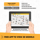 Creative Builder Wheeled Loader Machinery Set