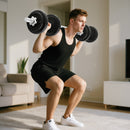 SPORTNOW 2-in-1 Adjustable Dumbbells Set, Weights Dumbbells Set