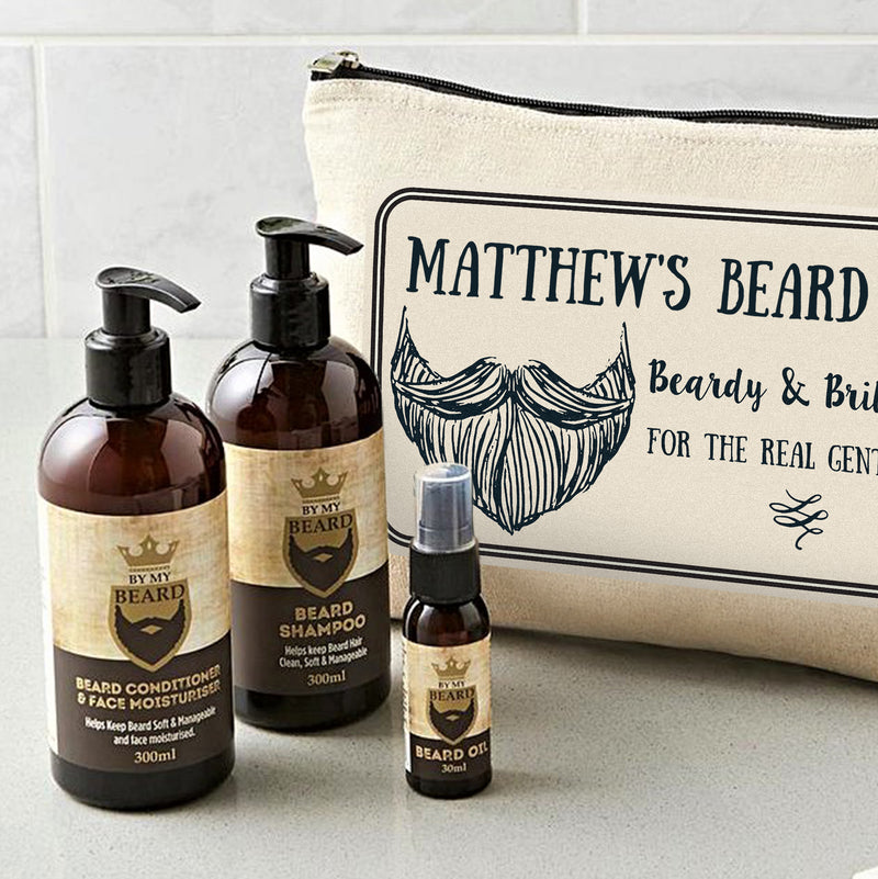Personalised Beardy & Brilliant Beard Kit