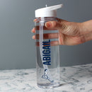 Personalised Sports Name Only Water Bottle
