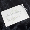 Personalised In Loving Memory Guest Book & Pen