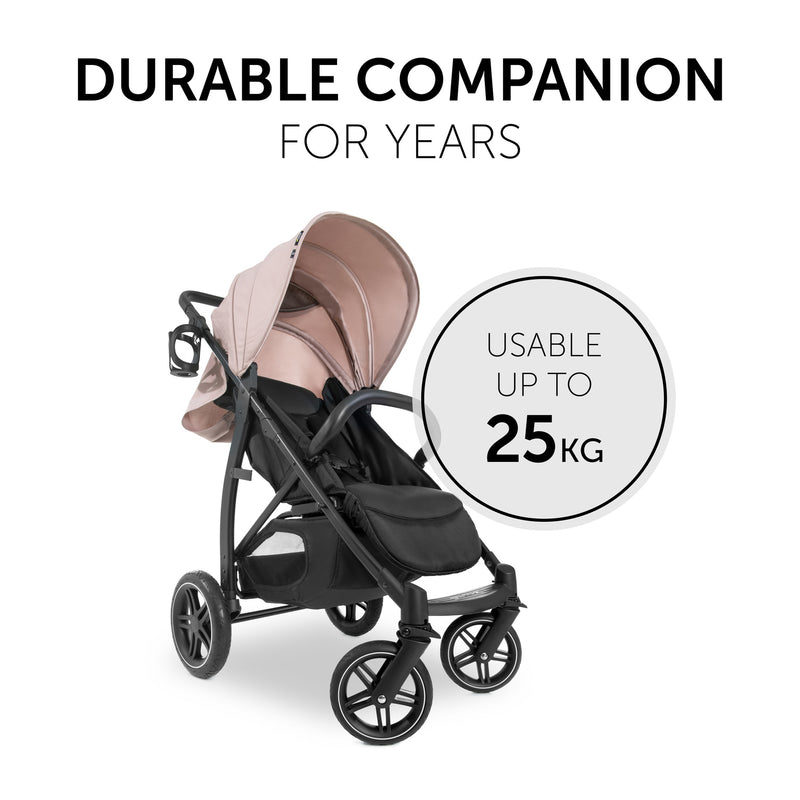 Hauck Rapid 4D Pushchair - Dusty Rose