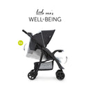 Hauck Shopper Neo II Pushchair - Caviar/Silver