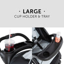 Hauck Shopper Neo II Pushchair - Caviar/Silver