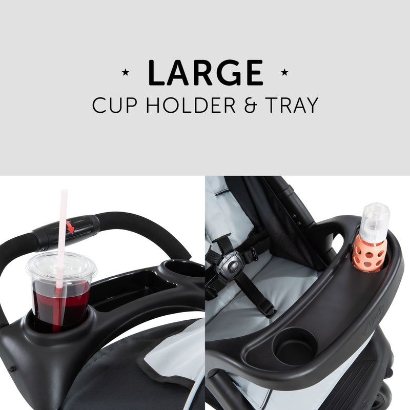 Hauck Shopper Neo II Pushchair - Caviar/Silver