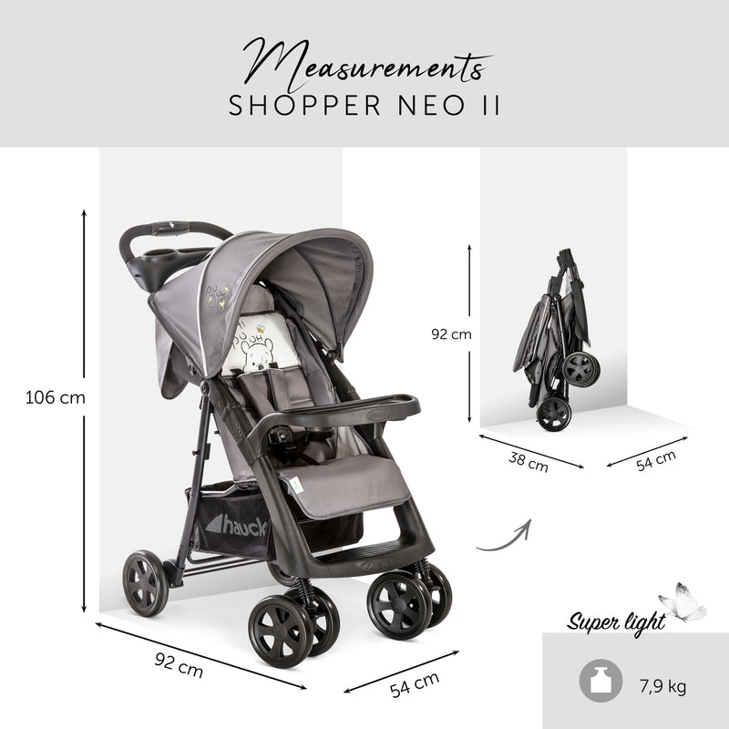 Disney Shopper Neo II Pushchair - Pooh Cuddles