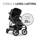 Hauck Rapid 4 Trioset Pushchair - Black