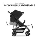 Hauck Rapid 4 Trioset Pushchair - Black
