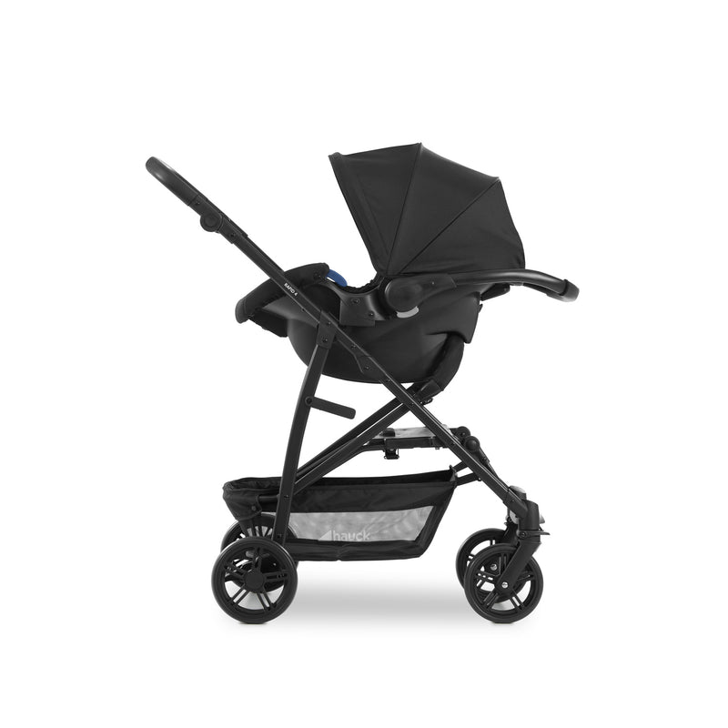 Hauck Rapid 4 Trioset Pushchair - Black