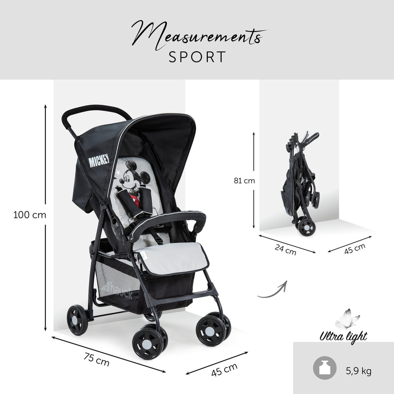 Disney Sport Pushchair - Mickey Stars