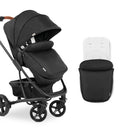 Hauck Pacific 4 Shop N Drive Pushchair Set - Caviar