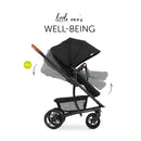 Hauck Pacific 4 Shop N Drive Pushchair Set - Caviar