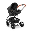 Hauck Pacific 4 Shop N Drive Pushchair Set - Caviar