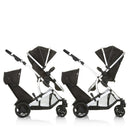 Hauck Duett 2 Tandem Double Pushchair - Black