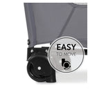 Disney Travel Cot Sleep N Play Center - Mickey Mouse Grey