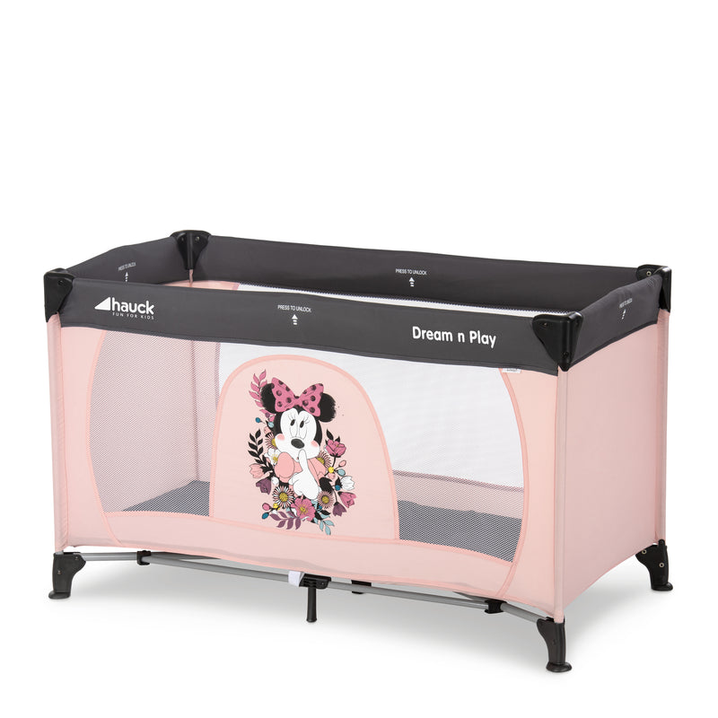 Disney Travel Cot Dream N Play - Minnie Sweetheart