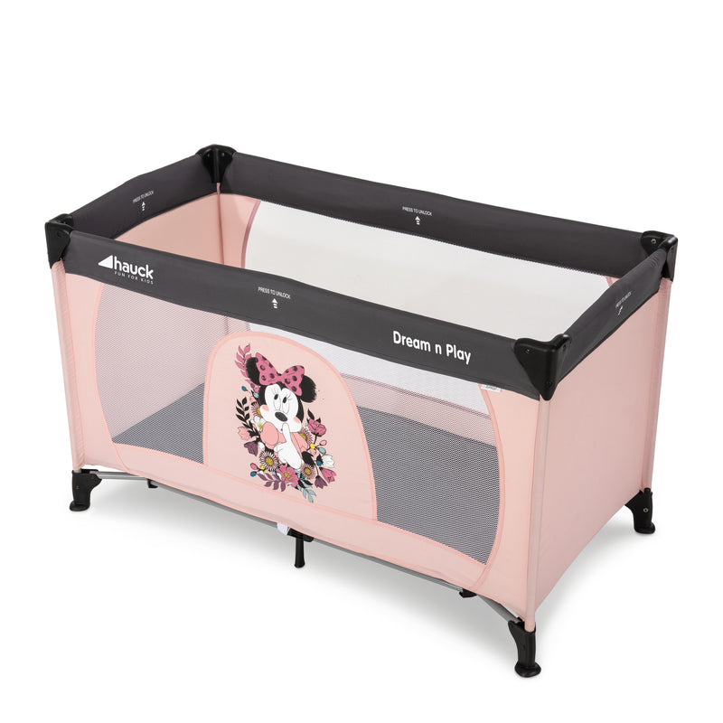 Disney Travel Cot Dream N Play - Minnie Sweetheart