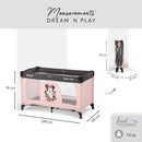 Disney Travel Cot Dream N Play - Minnie Sweetheart