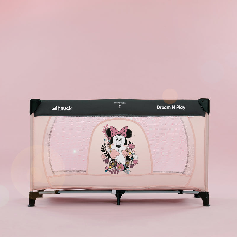Disney Travel Cot Dream N Play - Minnie Sweetheart