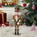 Lifeideas Wooden Nutcracker Soldier Figurine Christmas Ornament
