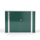 Breeins Steel Trash Can Recycle Bin Enclosure Storage Shed