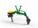 Rear Excavator John Deere Green