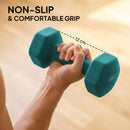 SPORTNOW Hex Dumbbells Set With Dumbbell Rack, 2 X 1kg, 2 X 3kg, 2 X 5kg