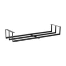 Lifeideas Durable & Chic: Premium Iron Space-Saving Bathroom Wall Mounted Towel Rack