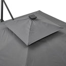 Garden Sanctuary Outdoor Large 3M LED Cantilever Parasol
